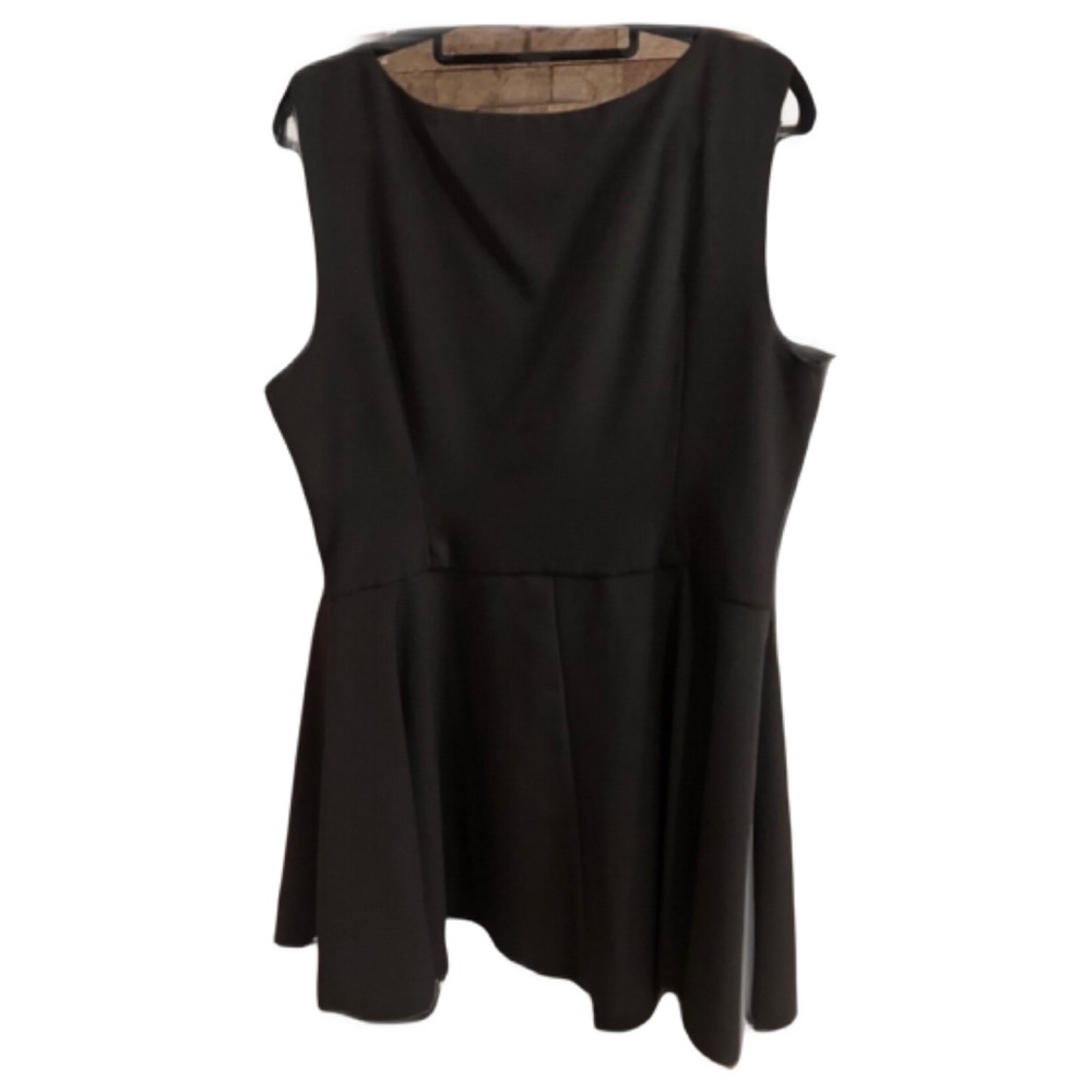The Limited Black Sleeveless Fit and Flare Dress